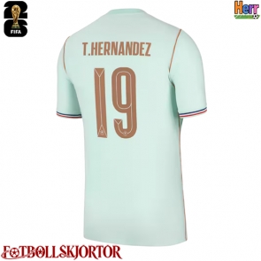 Frankrike Theo Hernandez #19 Bortatröja VM 2026 Kortärmad